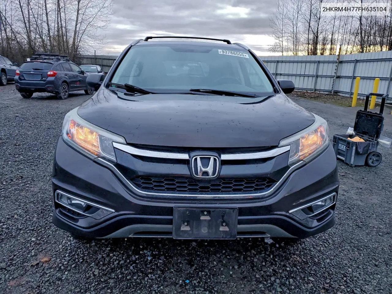 2HKRM4H77FH635104 2015 Honda Cr-V Exl