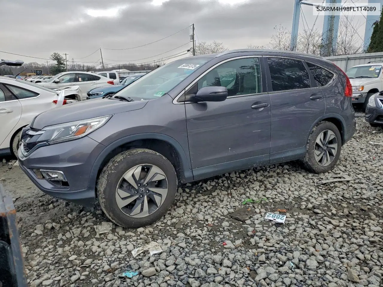 5J6RM4H98FL114089 2015 Honda Cr-V Touring