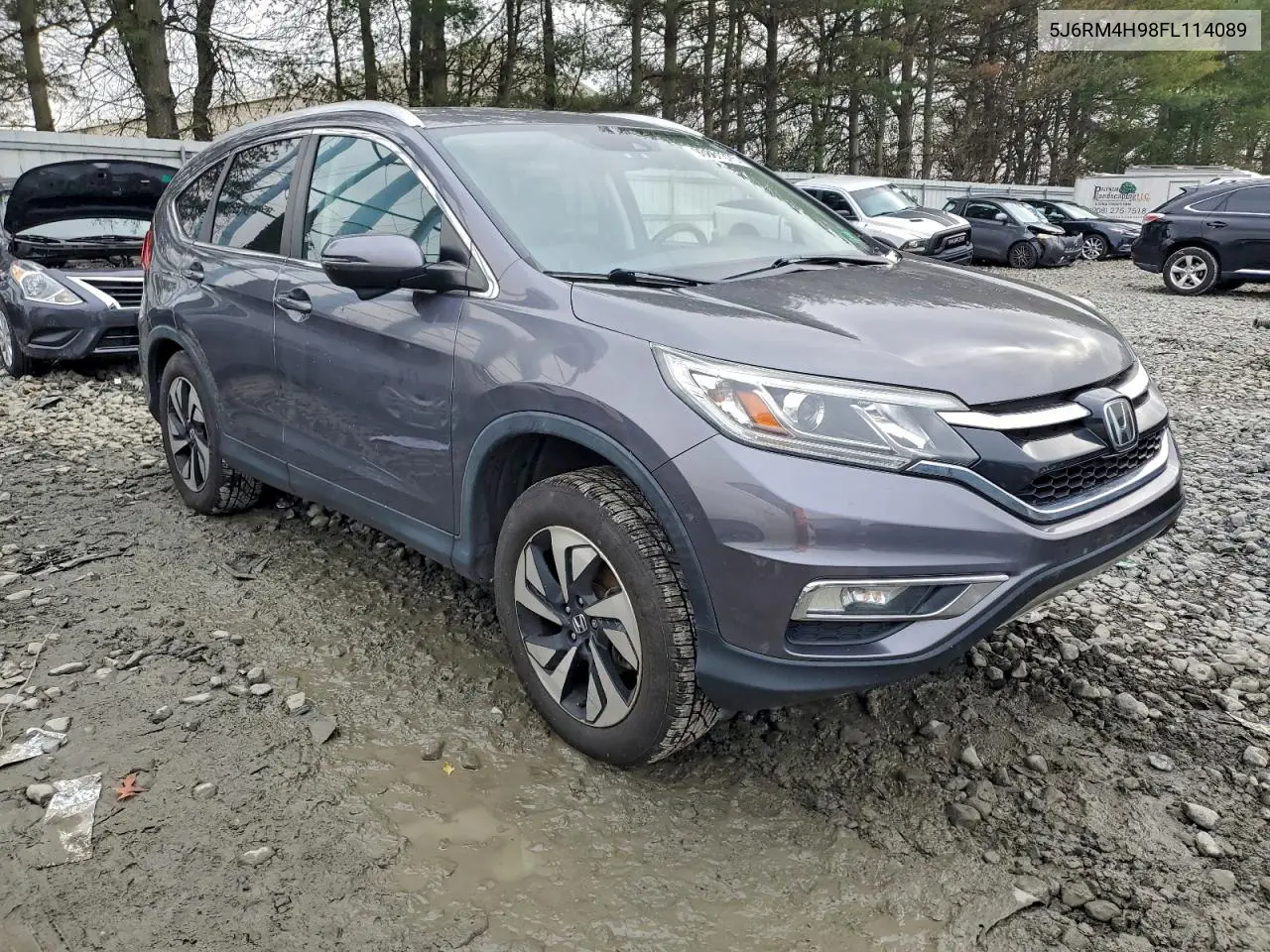 5J6RM4H98FL114089 2015 Honda Cr-V Touring