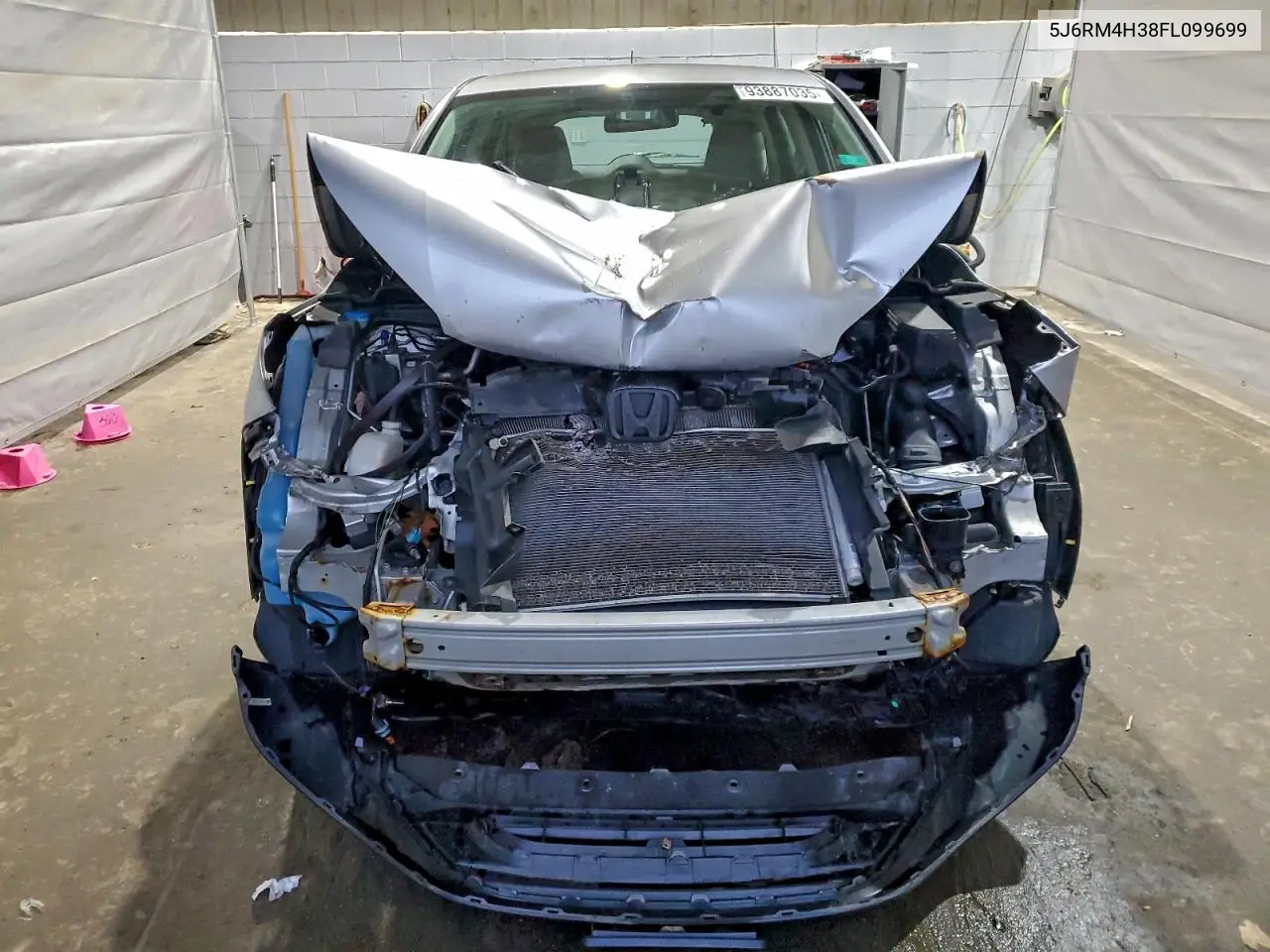 5J6RM4H38FL099699 2015 Honda Cr-V Lx