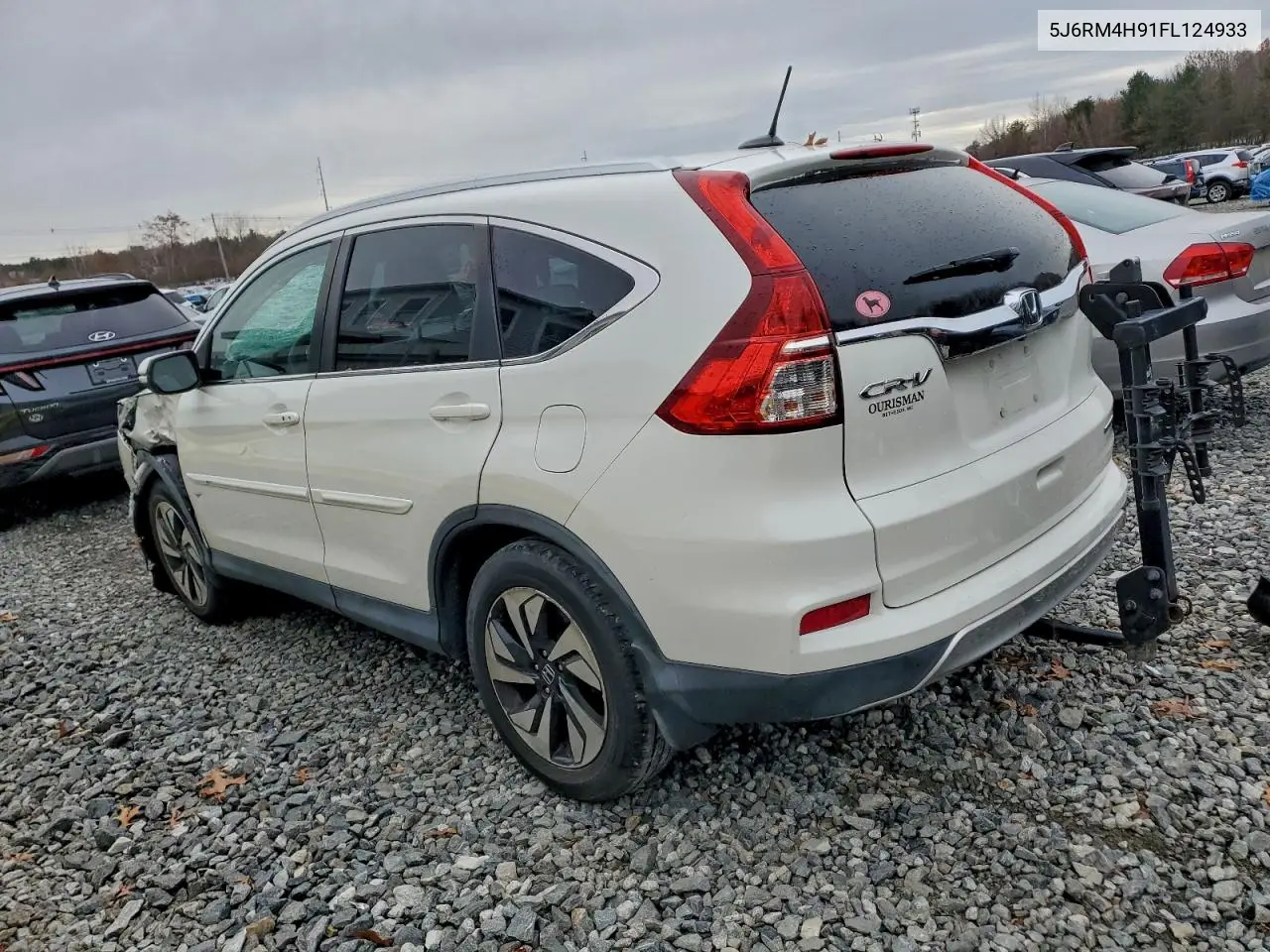 5J6RM4H91FL124933 2015 Honda Cr-V Touring