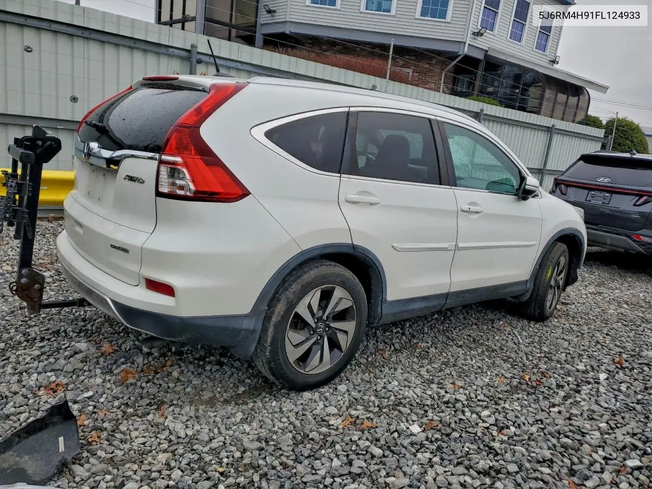 5J6RM4H91FL124933 2015 Honda Cr-V Touring