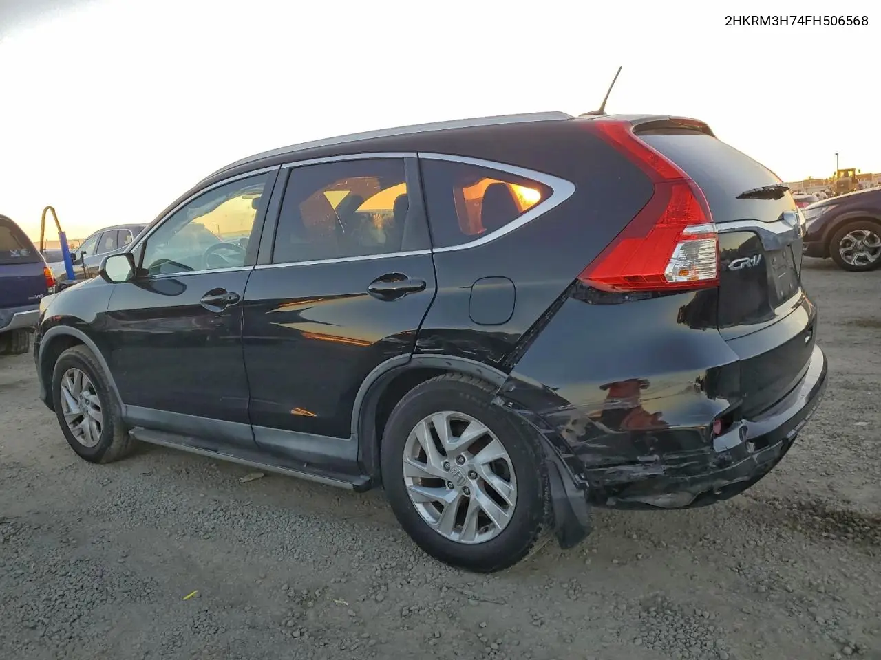 2HKRM3H74FH506568 2015 Honda Cr-V Exl