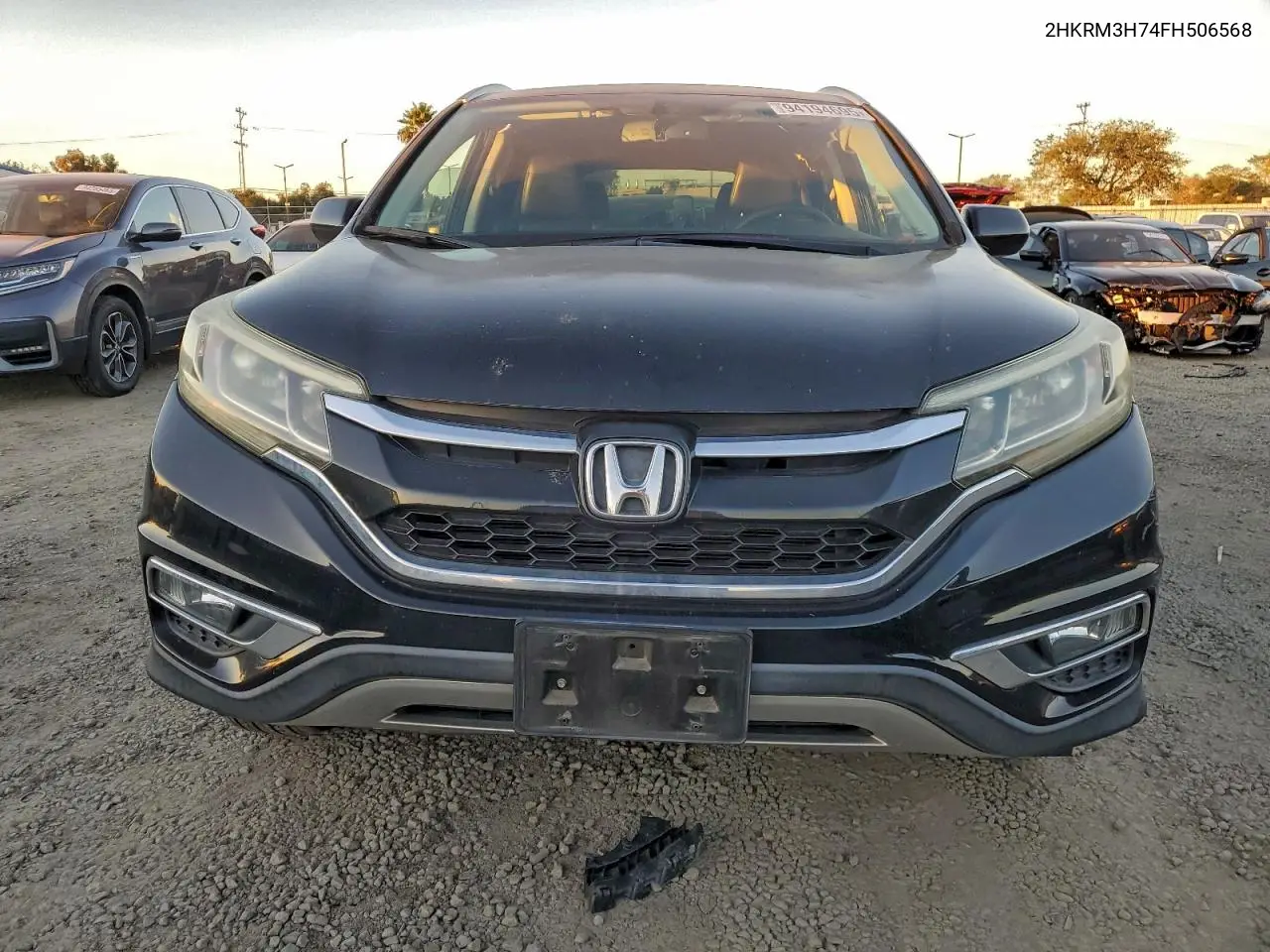 2HKRM3H74FH506568 2015 Honda Cr-V Exl