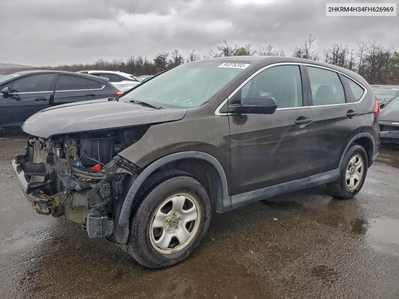 2HKRM4H34FH626969 2015 Honda Cr-V Lx