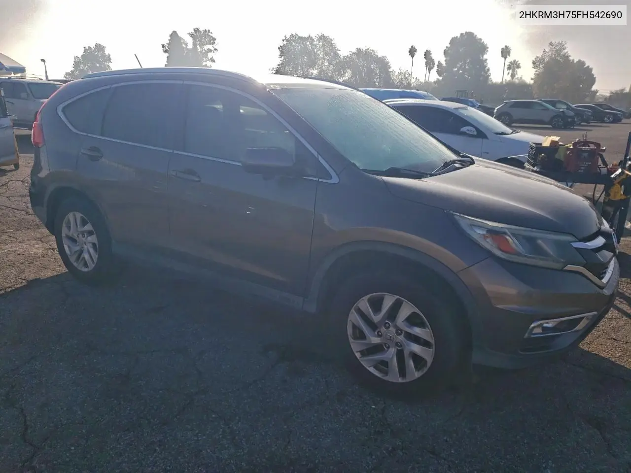 2HKRM3H75FH542690 2015 Honda Cr-V Exl