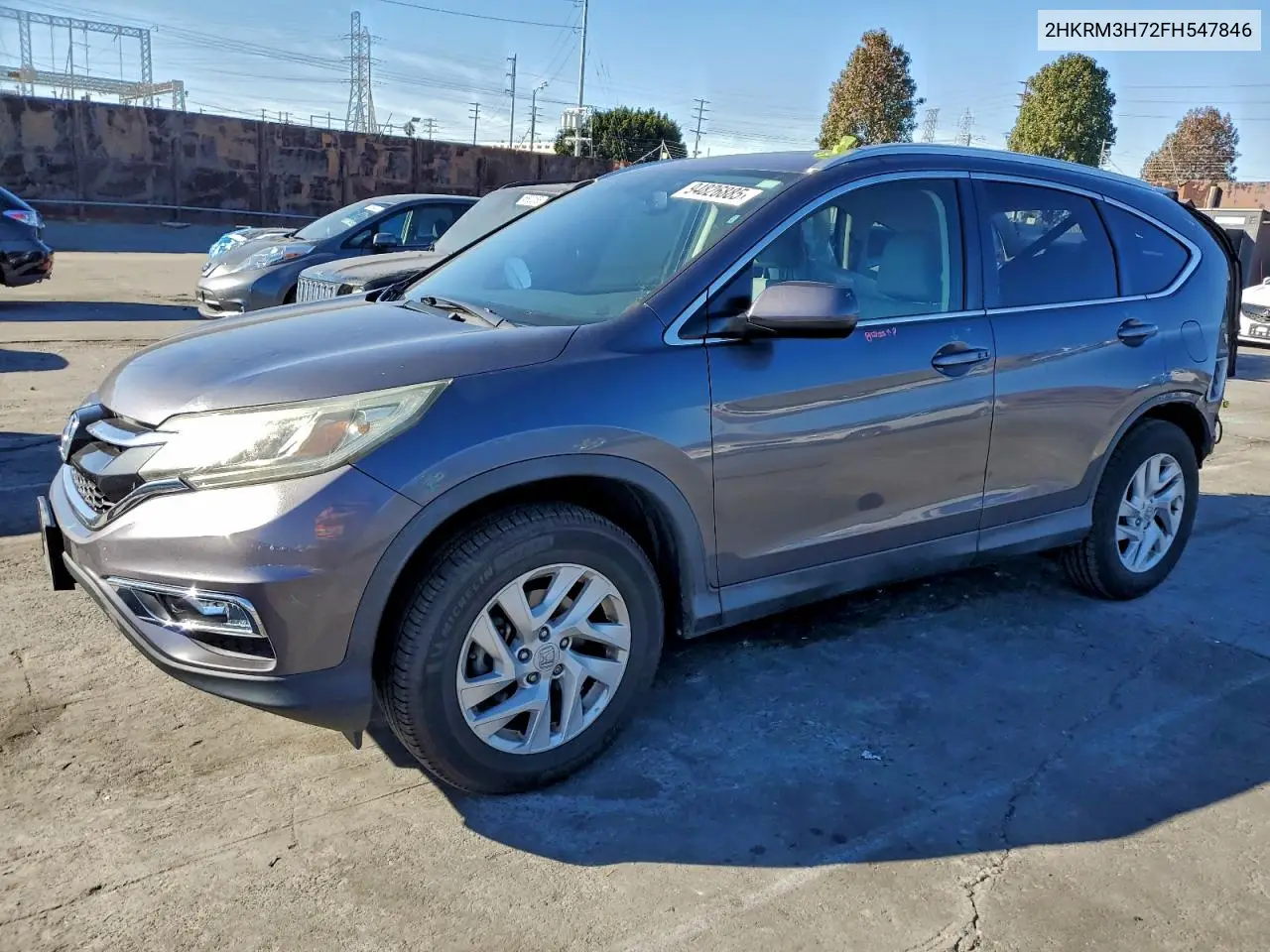 2HKRM3H72FH547846 2015 Honda Cr-V Exl