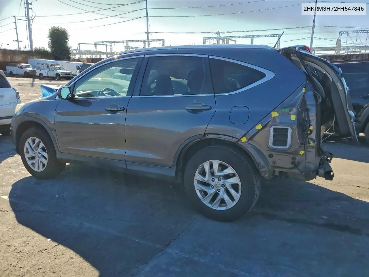 2HKRM3H72FH547846 2015 Honda Cr-V Exl