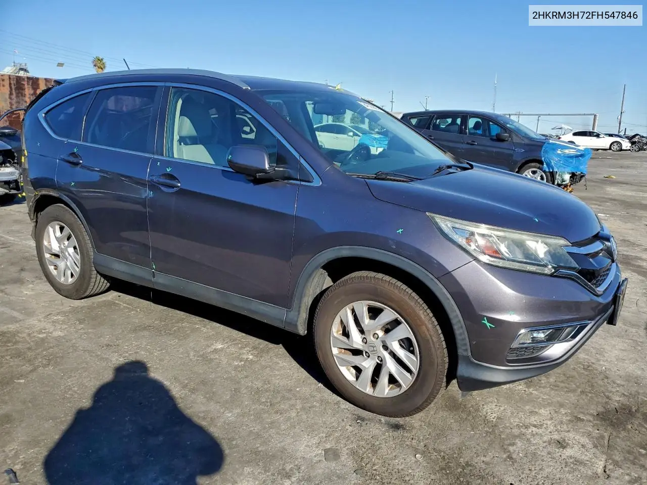 2HKRM3H72FH547846 2015 Honda Cr-V Exl