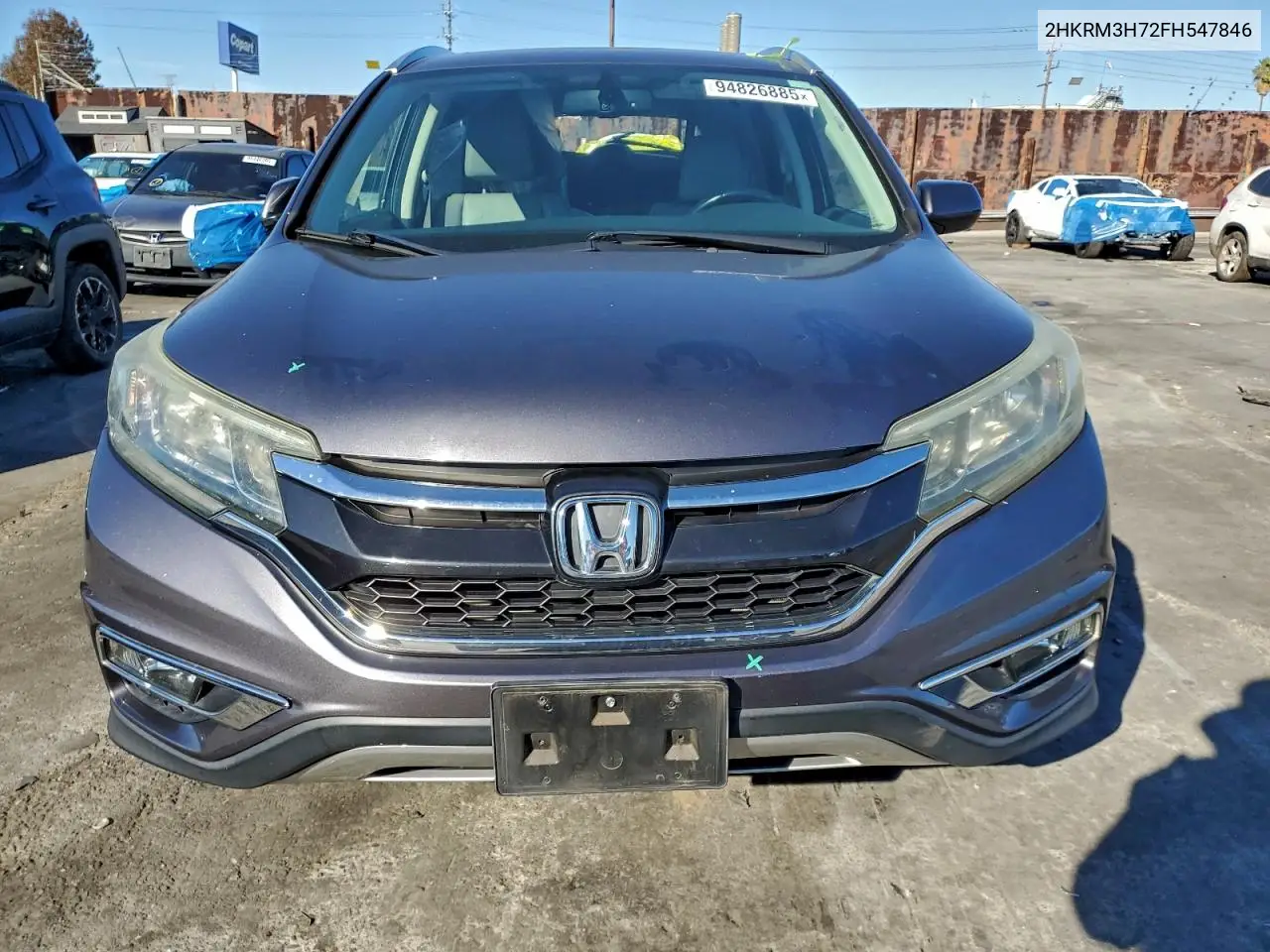 2HKRM3H72FH547846 2015 Honda Cr-V Exl