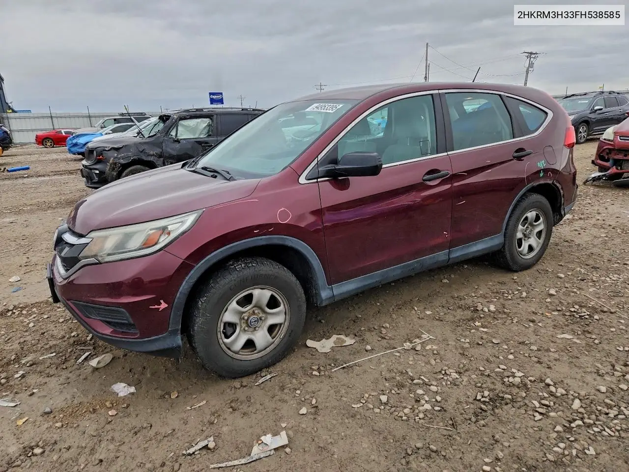 2HKRM3H33FH538585 2015 Honda Cr-V Lx
