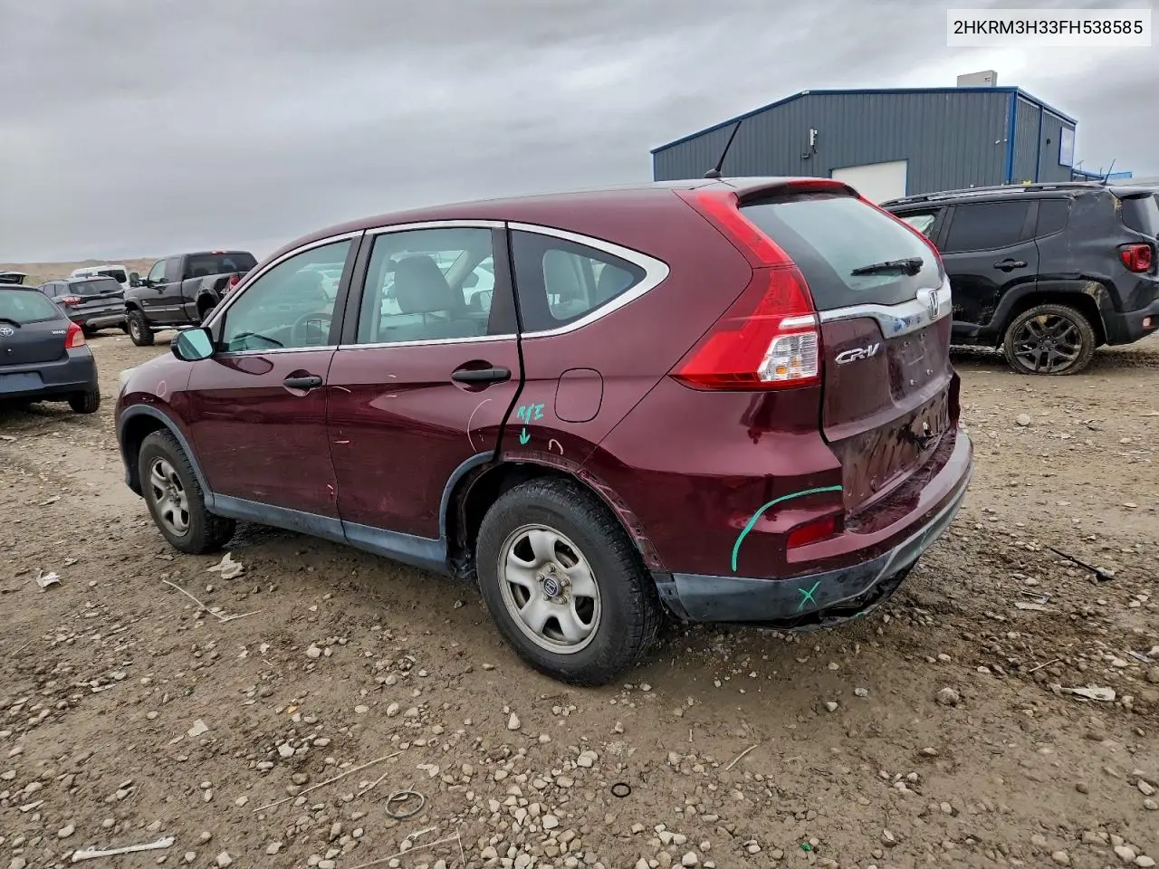 2HKRM3H33FH538585 2015 Honda Cr-V Lx