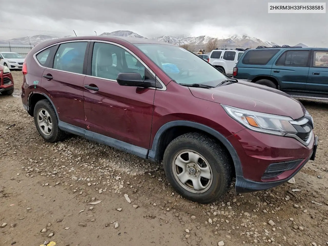 2HKRM3H33FH538585 2015 Honda Cr-V Lx