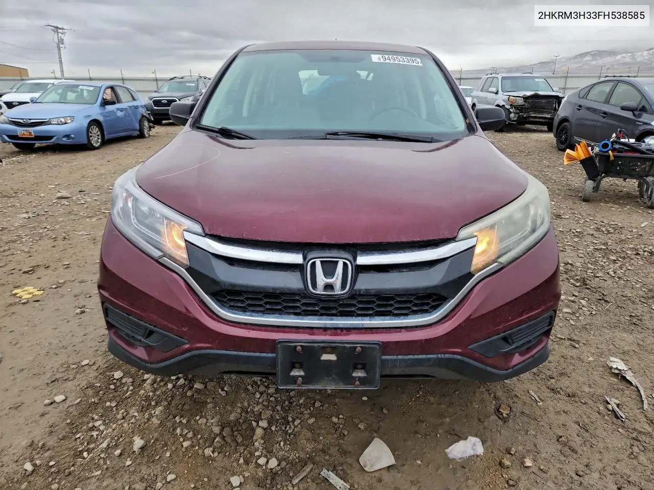 2HKRM3H33FH538585 2015 Honda Cr-V Lx