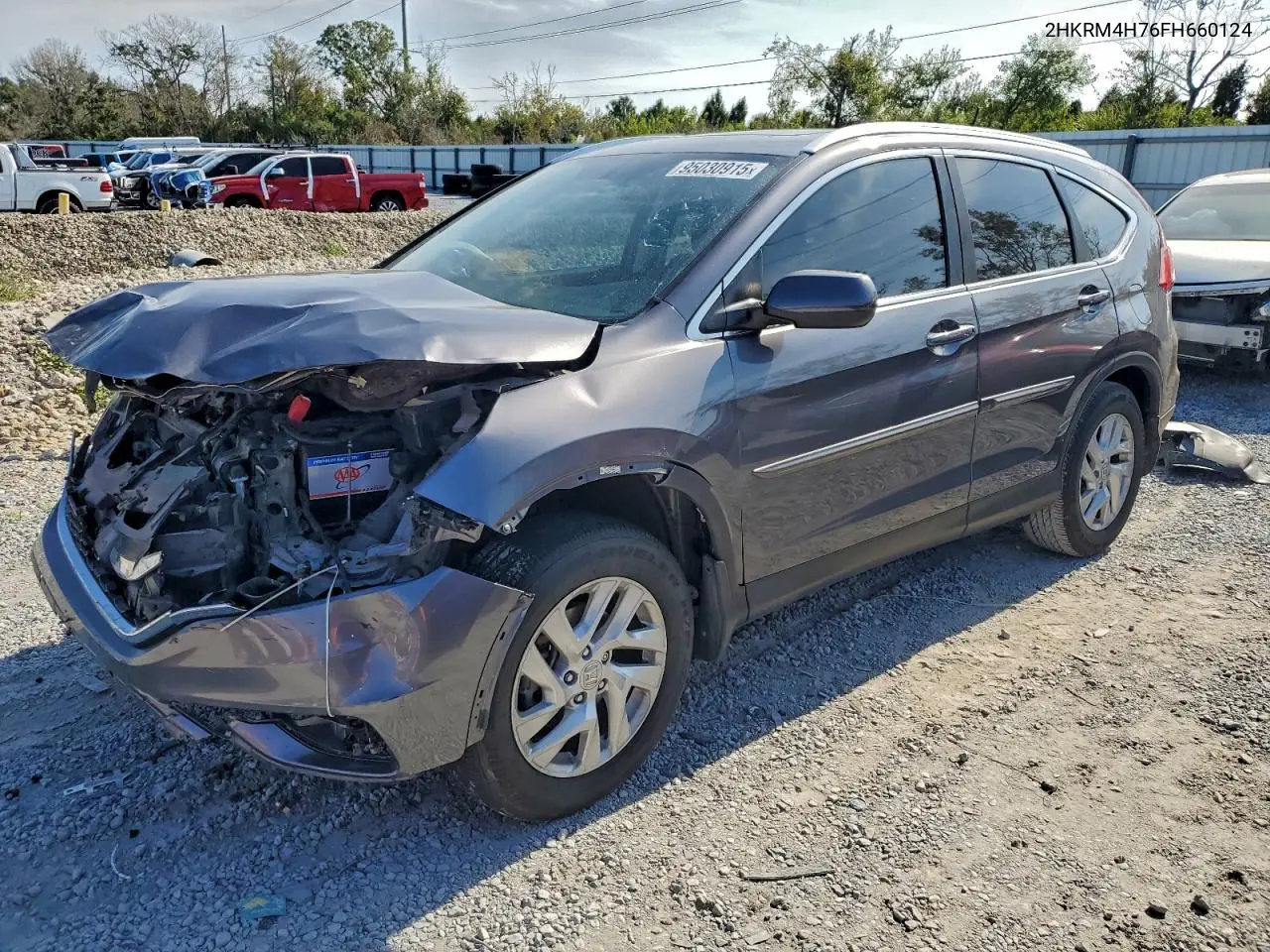 2HKRM4H76FH660124 2015 Honda Cr-V Exl