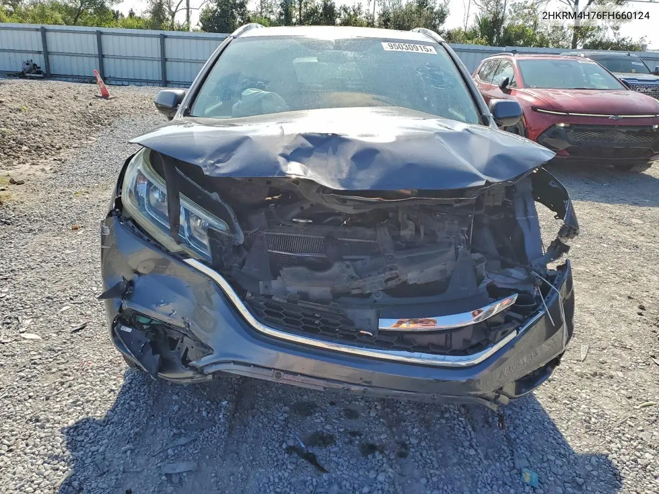 2HKRM4H76FH660124 2015 Honda Cr-V Exl