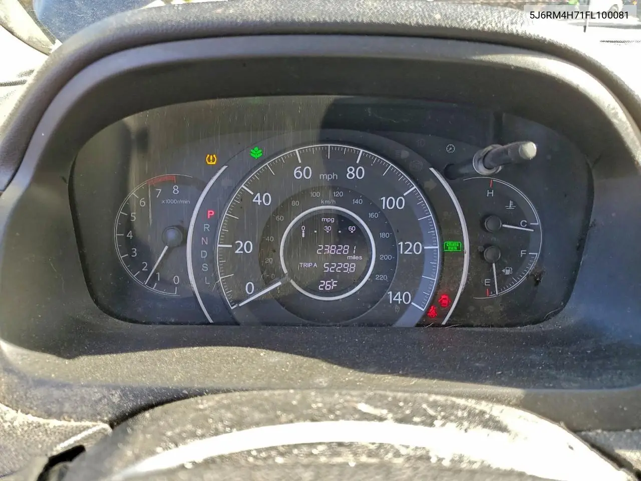 5J6RM4H71FL100081 2015 Honda Cr-V Exl