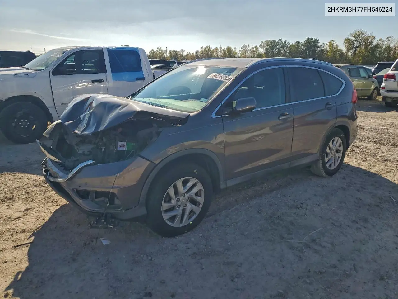 2HKRM3H77FH546224 2015 Honda Cr-V Exl