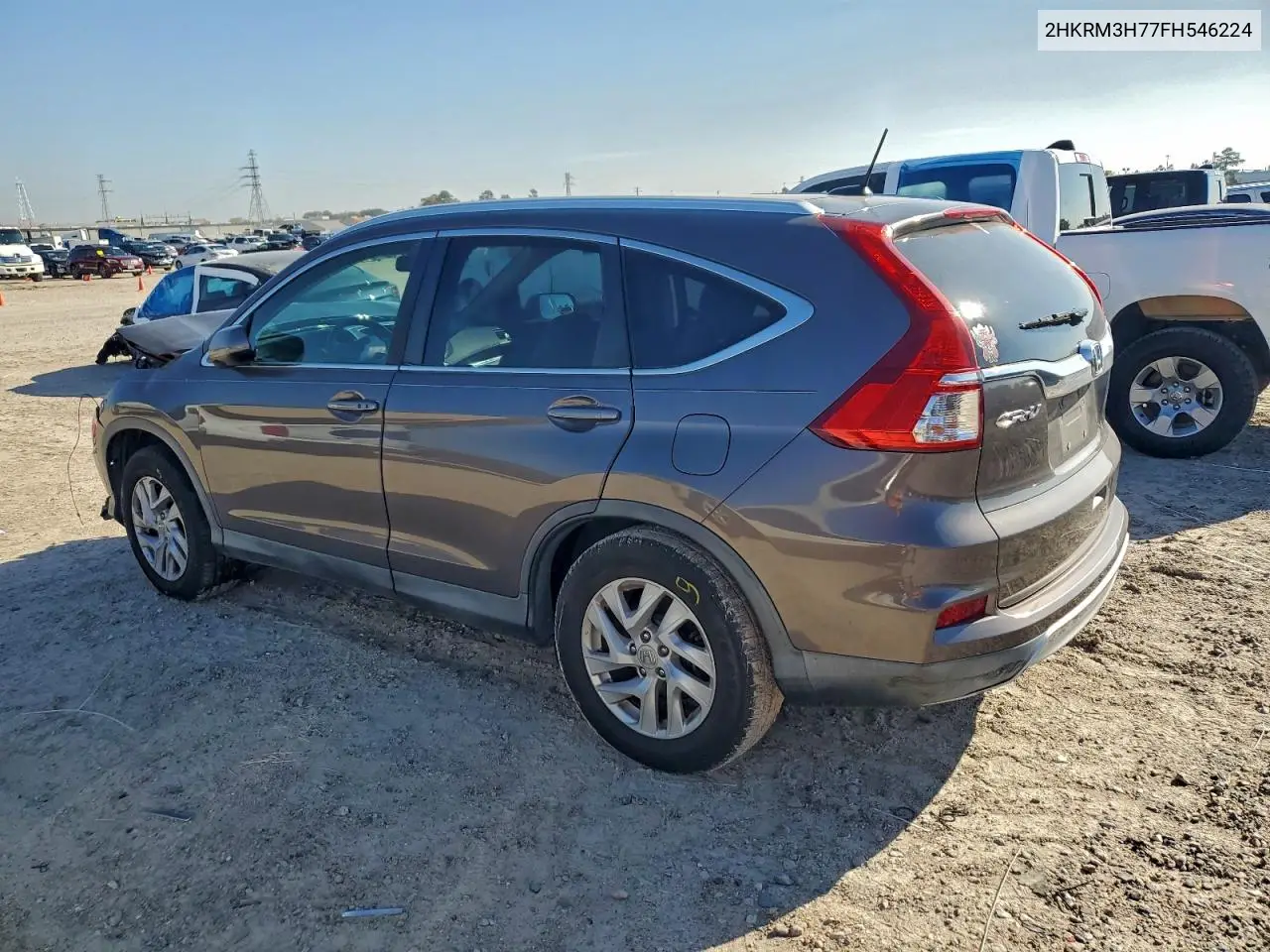 2HKRM3H77FH546224 2015 Honda Cr-V Exl