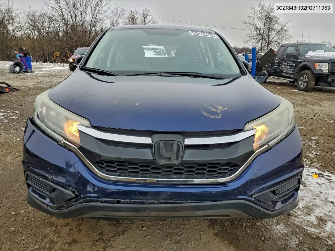 3CZRM3H32FG711953 2015 Honda Cr-V Lx