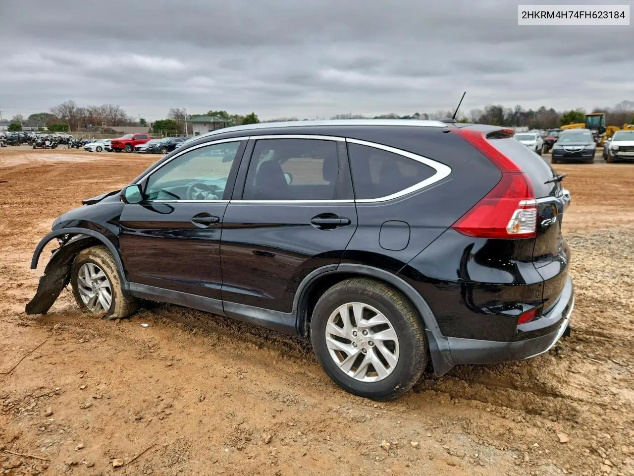 2HKRM4H74FH623184 2015 Honda Cr-V Exl