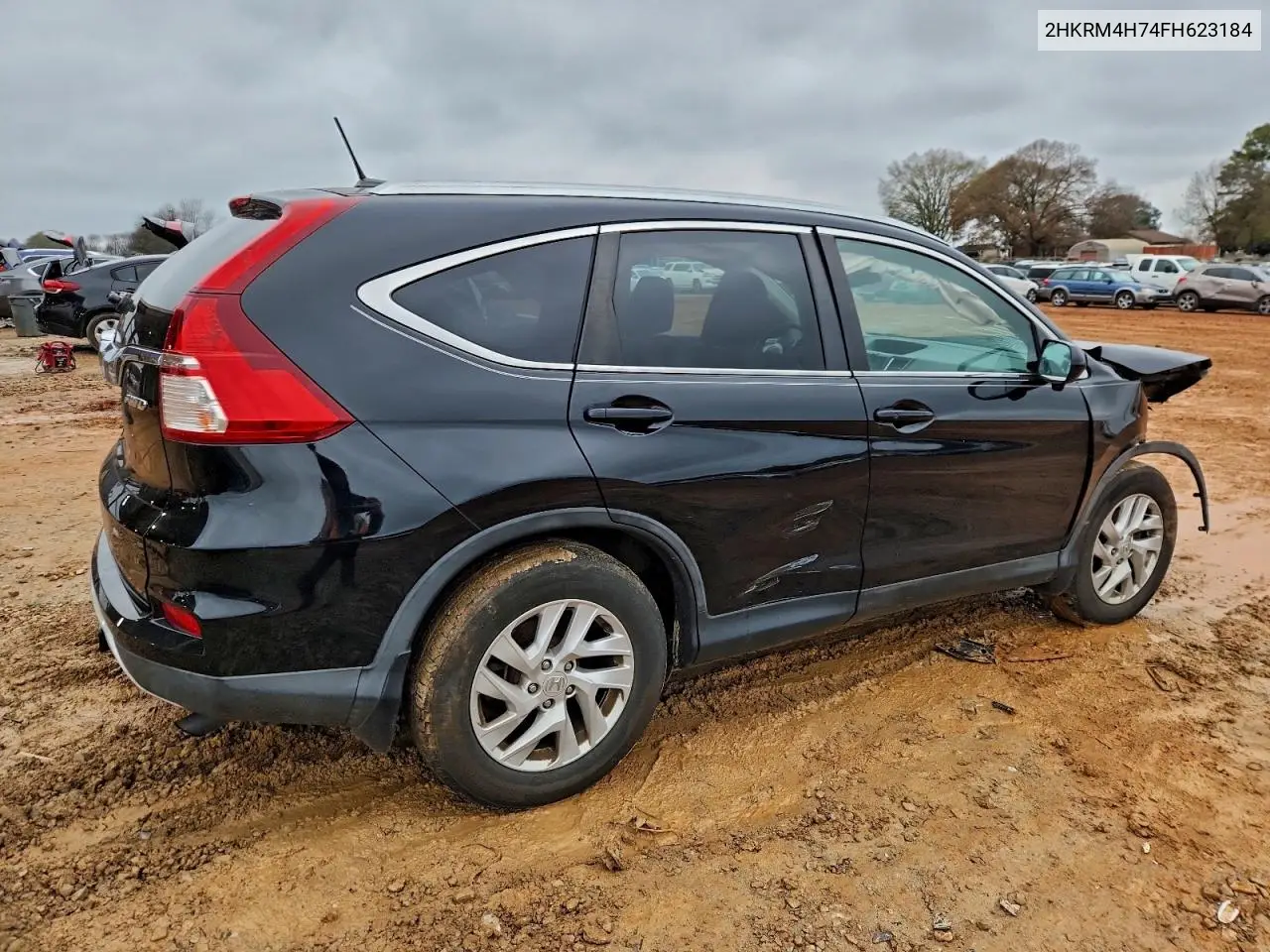 2HKRM4H74FH623184 2015 Honda Cr-V Exl