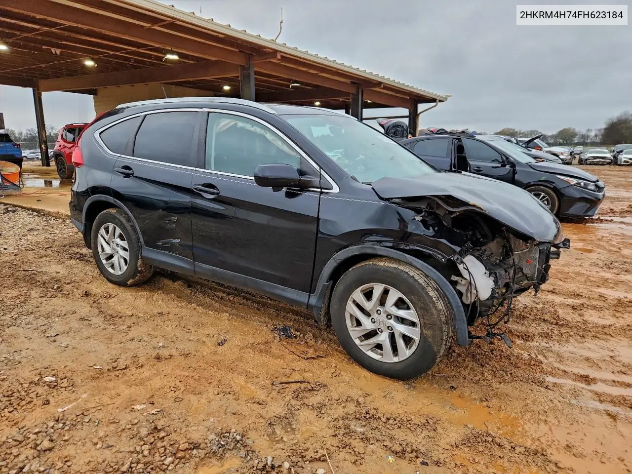 2HKRM4H74FH623184 2015 Honda Cr-V Exl