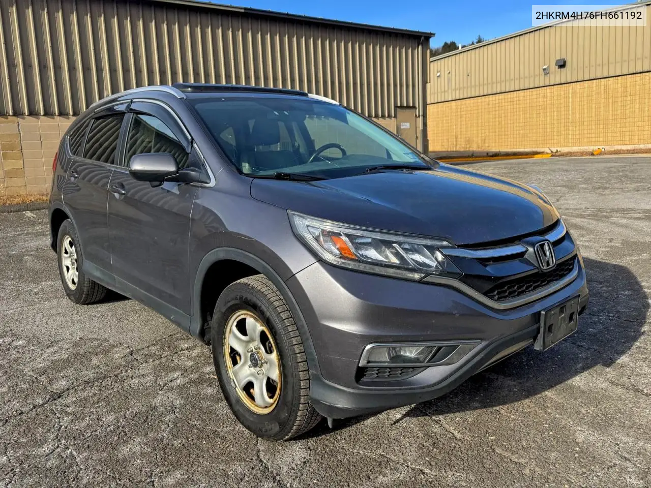 2HKRM4H76FH661192 2015 Honda Cr-V Exl