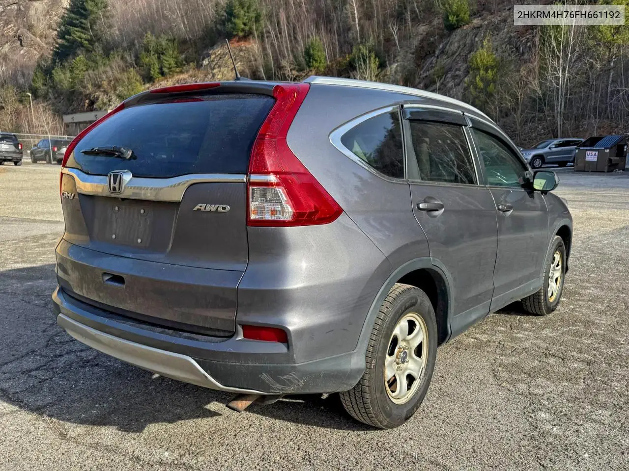 2HKRM4H76FH661192 2015 Honda Cr-V Exl
