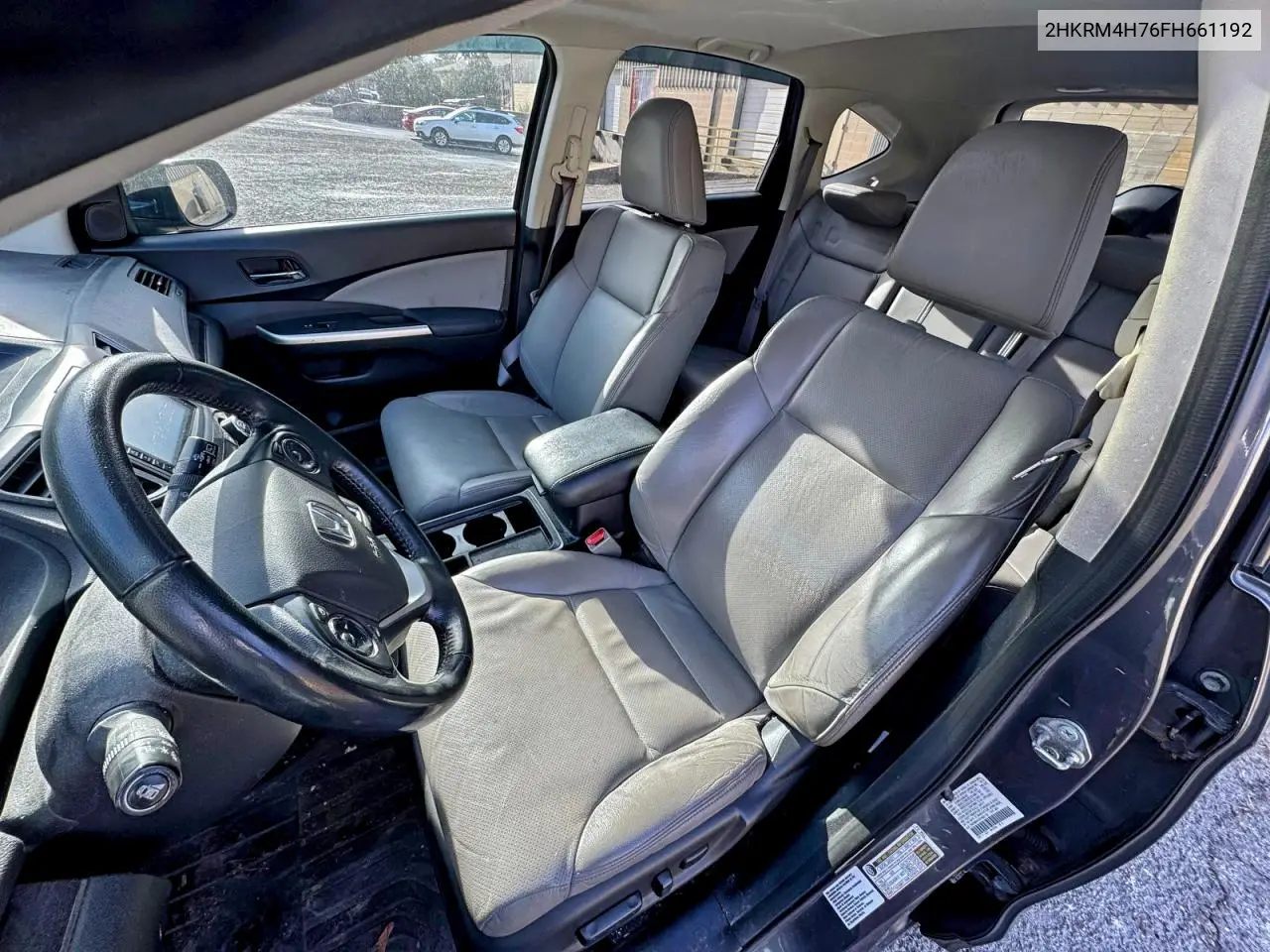 2HKRM4H76FH661192 2015 Honda Cr-V Exl