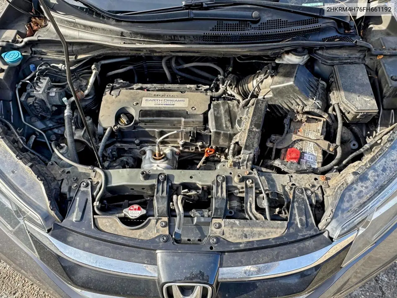 2HKRM4H76FH661192 2015 Honda Cr-V Exl