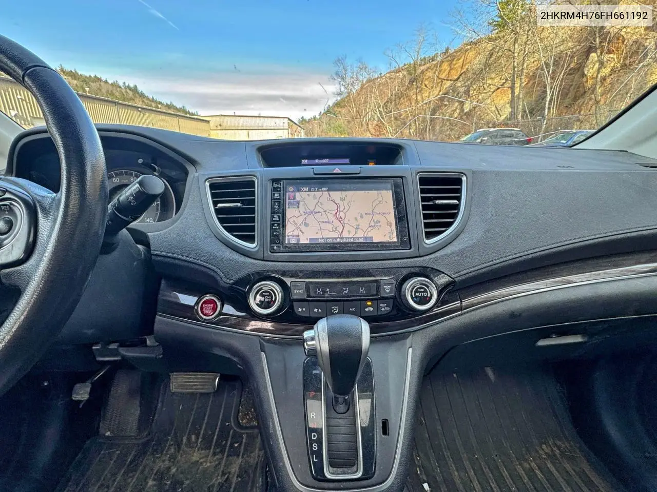 2HKRM4H76FH661192 2015 Honda Cr-V Exl