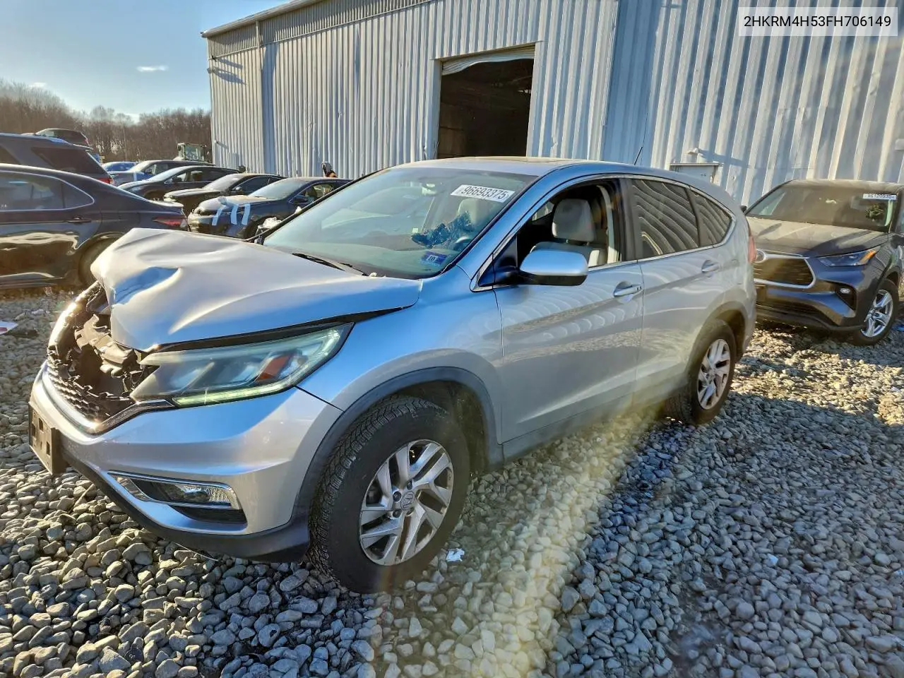 2HKRM4H53FH706149 2015 Honda Cr-V Ex