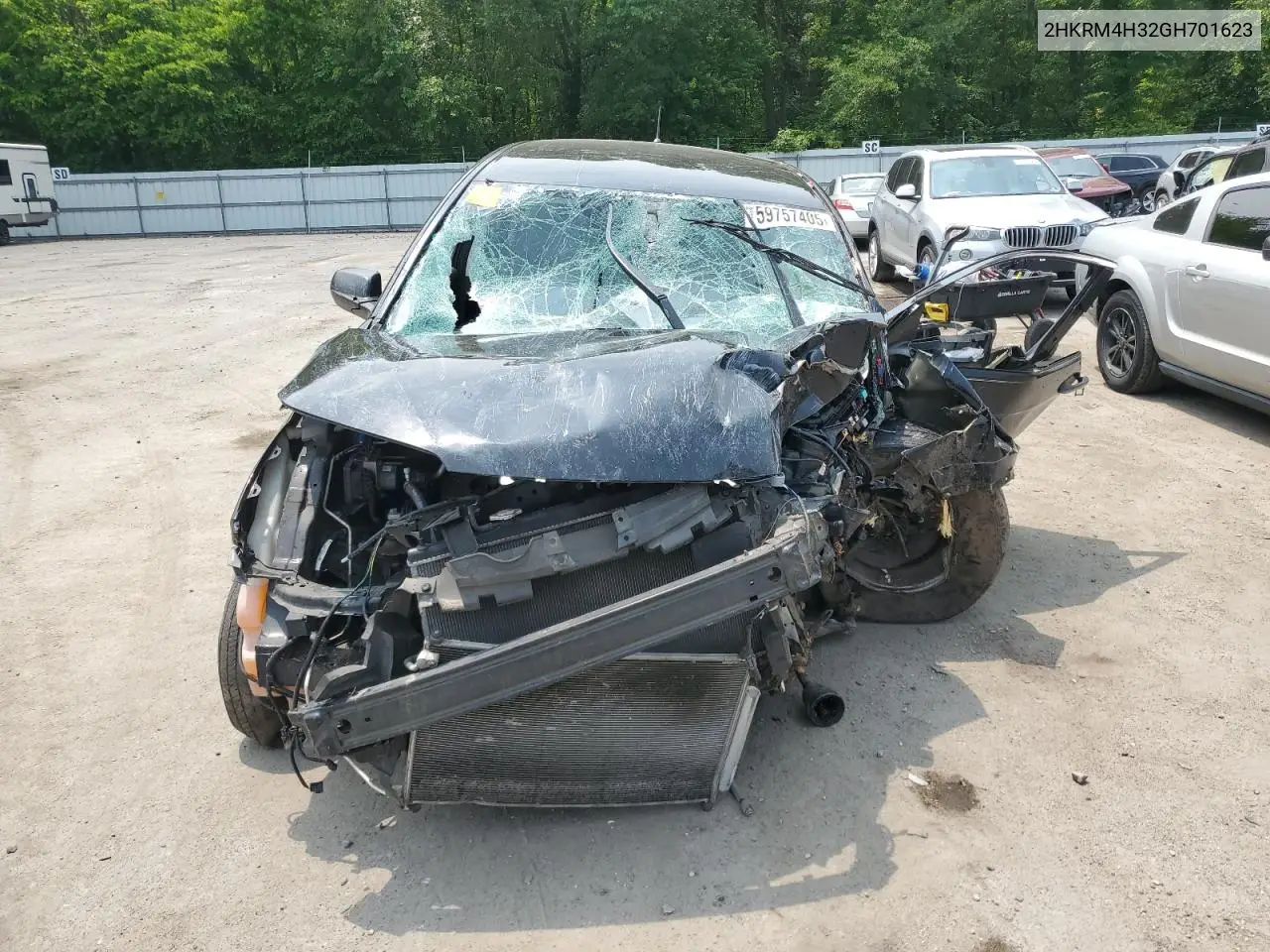 2HKRM4H32GH701623 2016 Honda Cr-V Lx