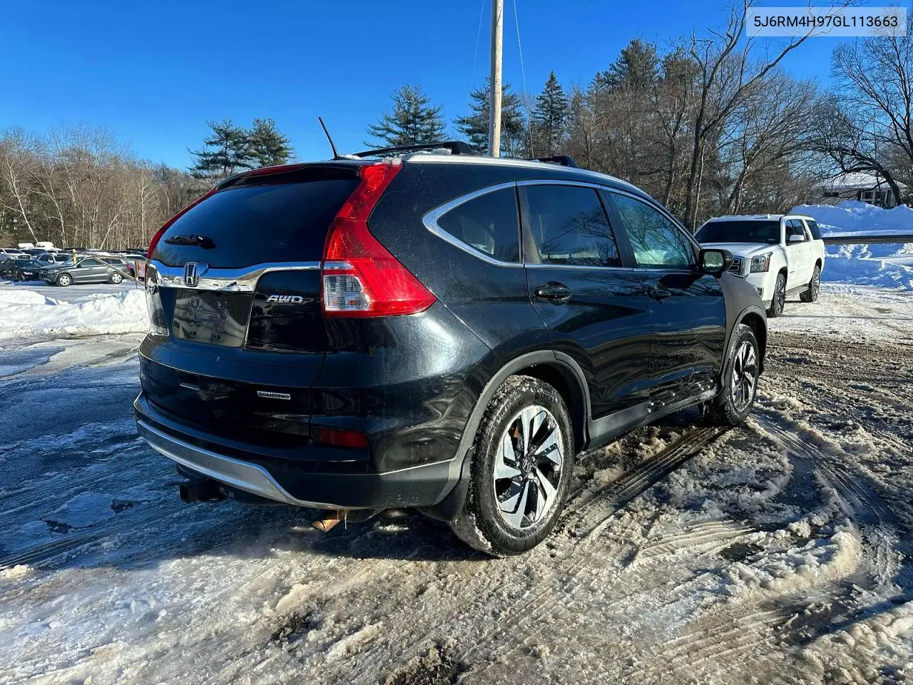 5J6RM4H97GL113663 2016 Honda Cr-V Touring