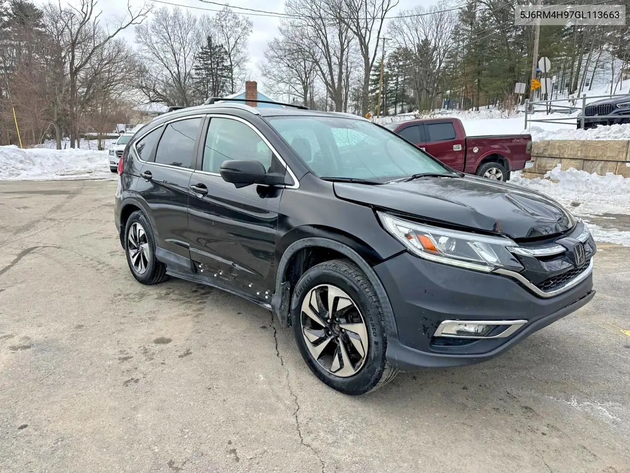 5J6RM4H97GL113663 2016 Honda Cr-V Touring