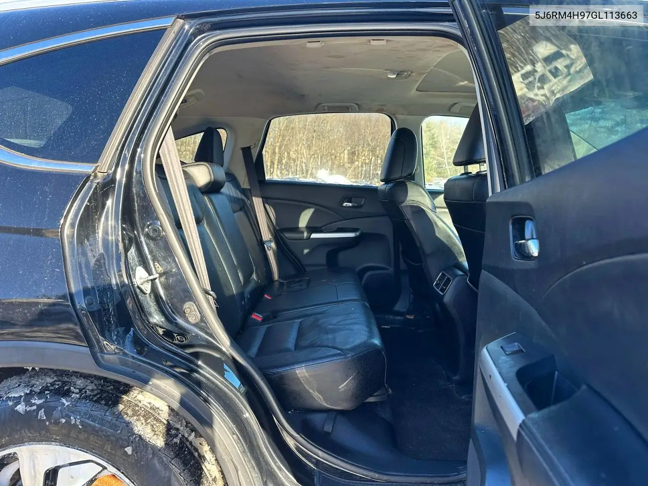 5J6RM4H97GL113663 2016 Honda Cr-V Touring