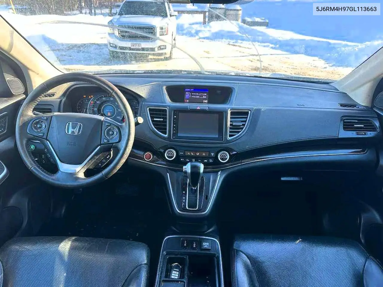 5J6RM4H97GL113663 2016 Honda Cr-V Touring