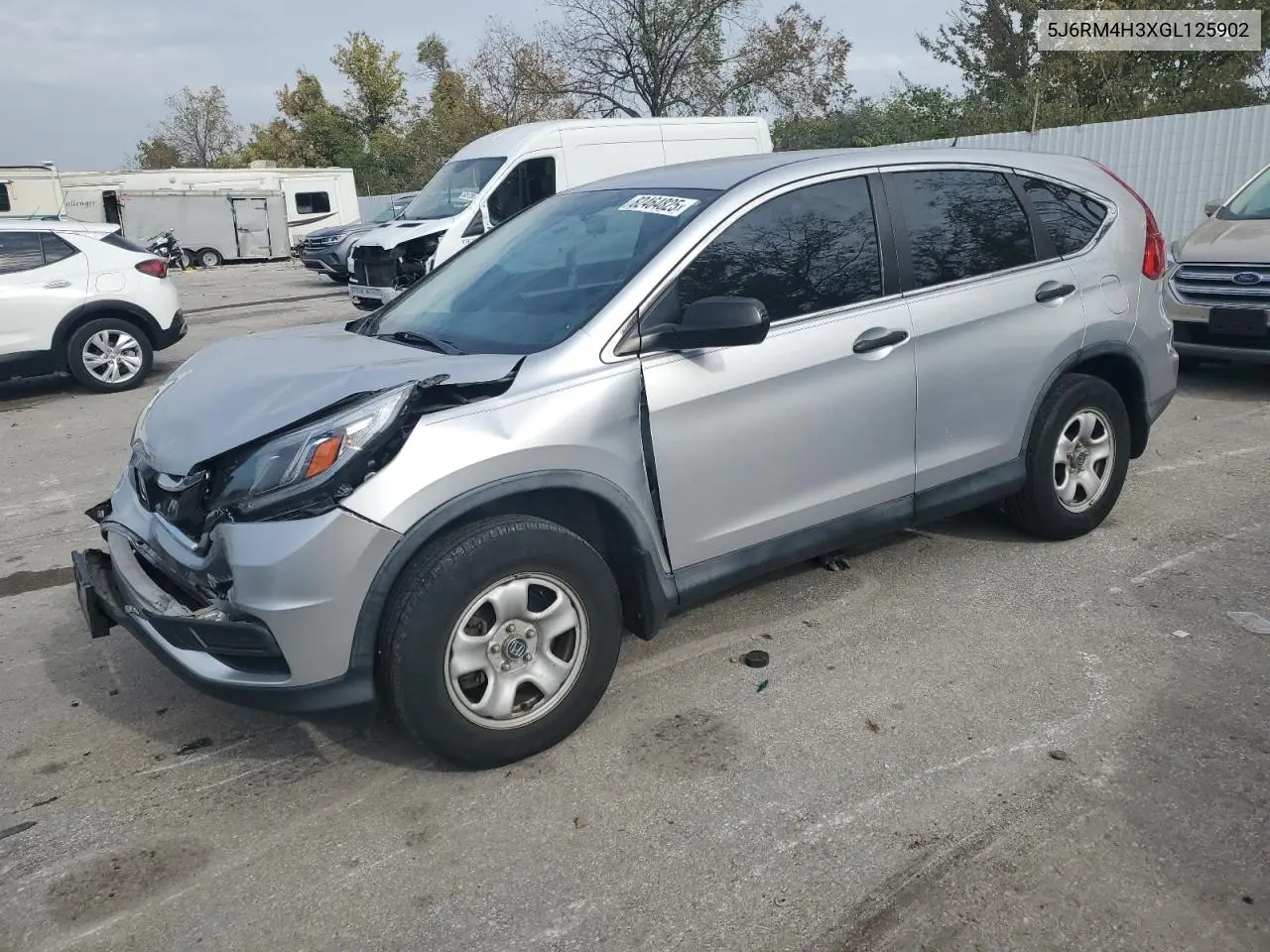 5J6RM4H3XGL125902 2016 Honda Cr-V Lx