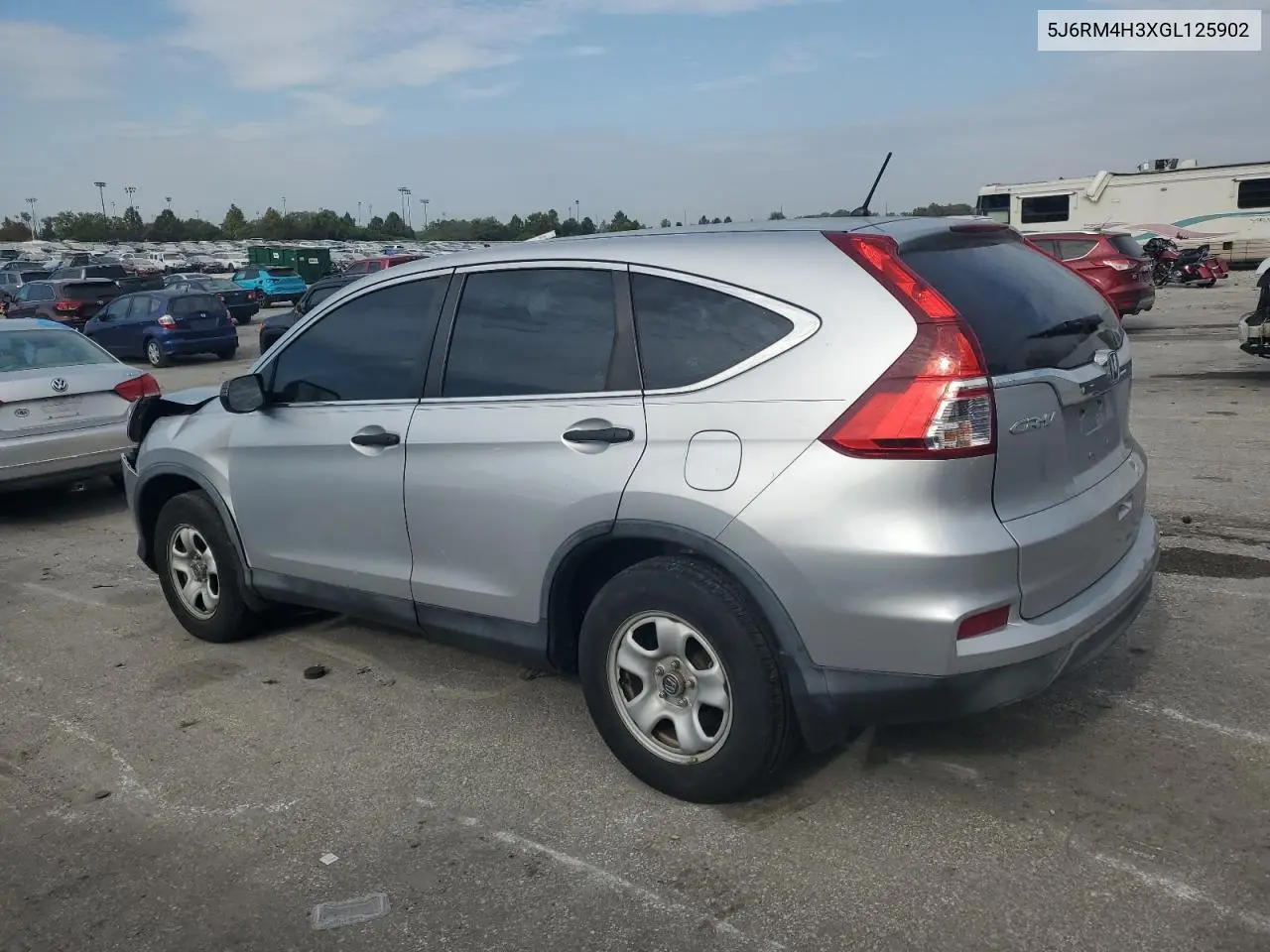 5J6RM4H3XGL125902 2016 Honda Cr-V Lx