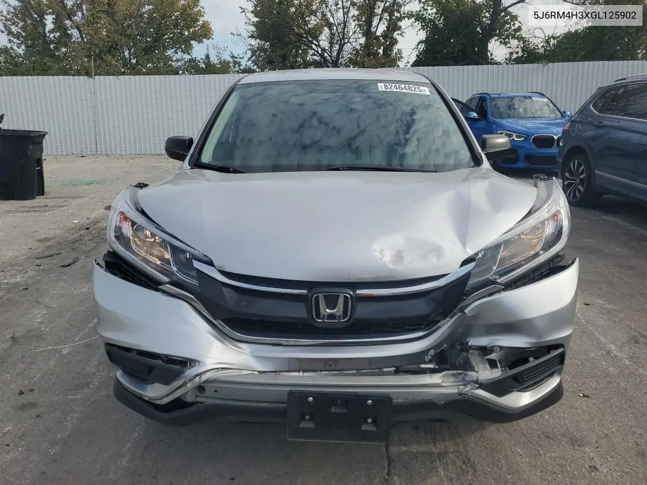 5J6RM4H3XGL125902 2016 Honda Cr-V Lx
