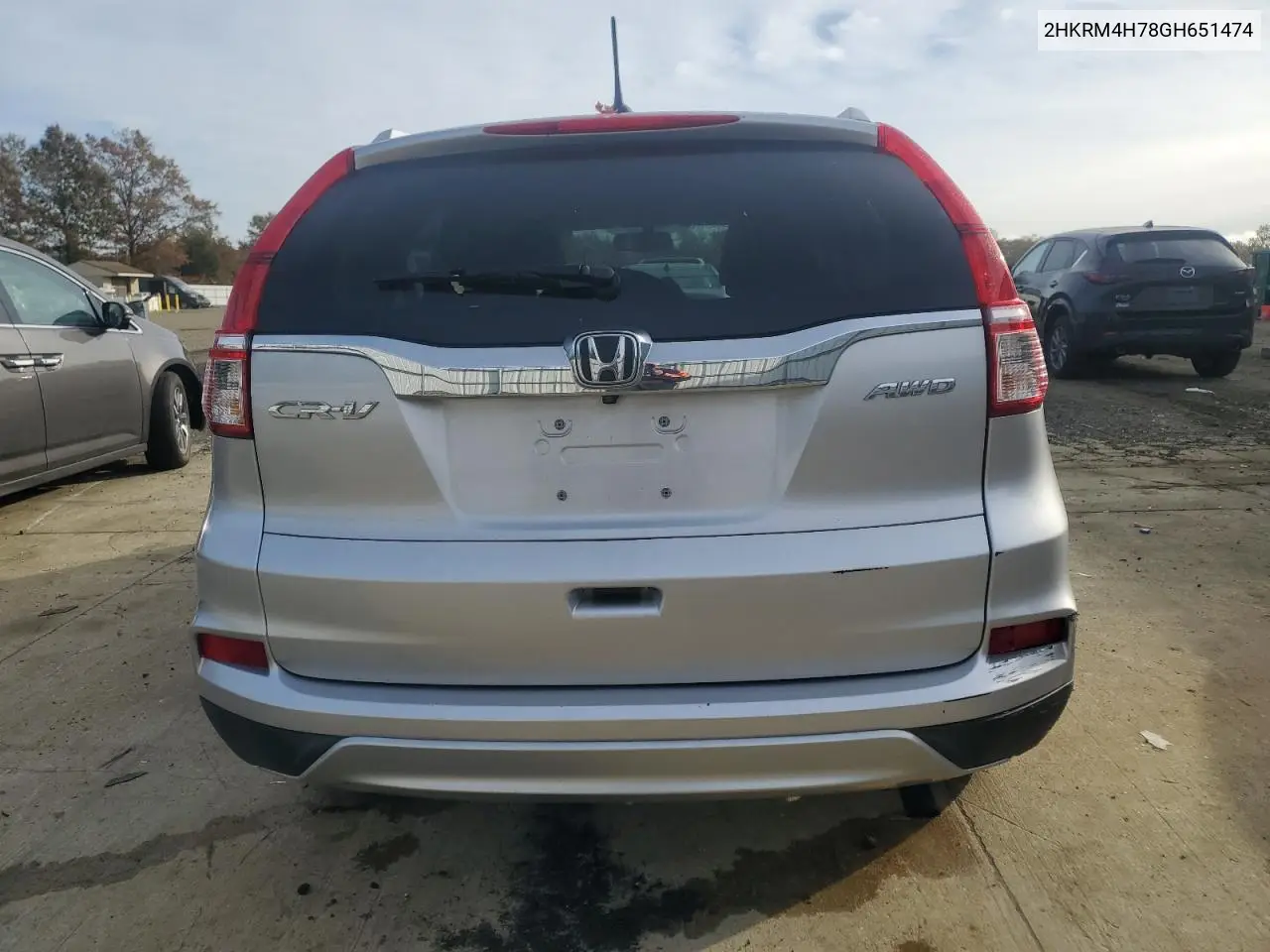 2HKRM4H78GH651474 2016 Honda Cr-V Exl