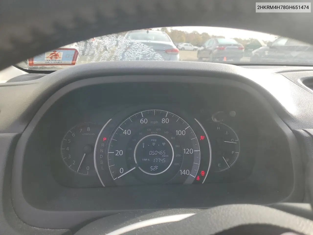 2HKRM4H78GH651474 2016 Honda Cr-V Exl