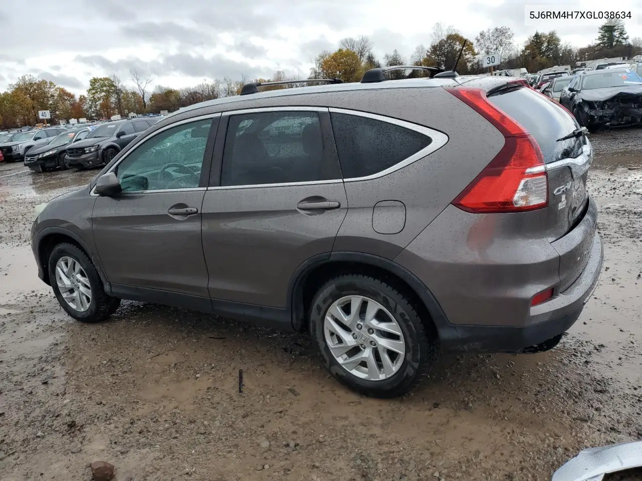 5J6RM4H7XGL038634 2016 Honda Cr-V Exl