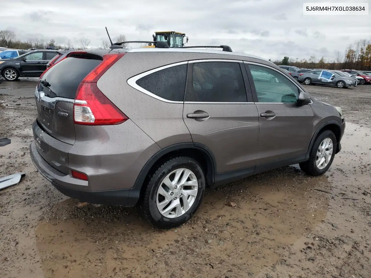 5J6RM4H7XGL038634 2016 Honda Cr-V Exl