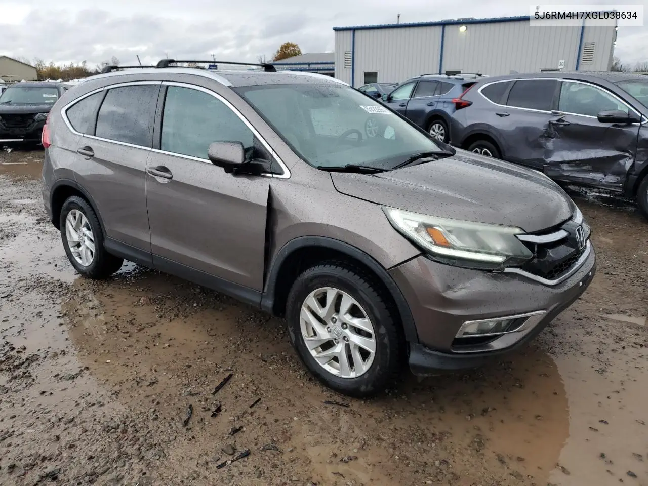 5J6RM4H7XGL038634 2016 Honda Cr-V Exl