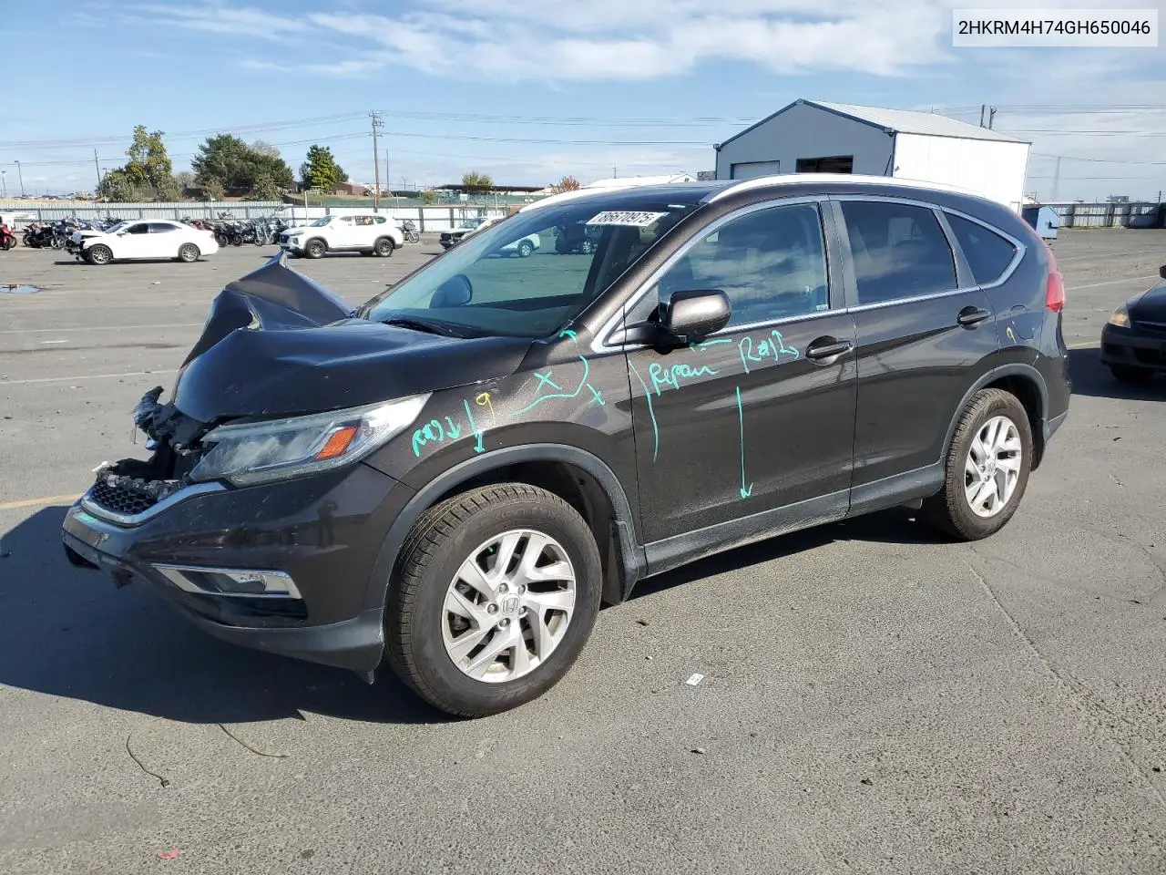 2HKRM4H74GH650046 2016 Honda Cr-V Exl