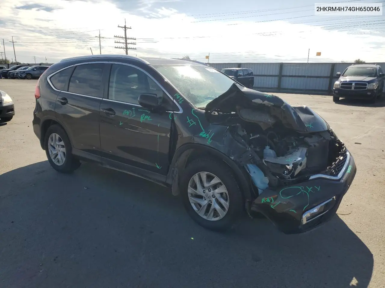 2HKRM4H74GH650046 2016 Honda Cr-V Exl