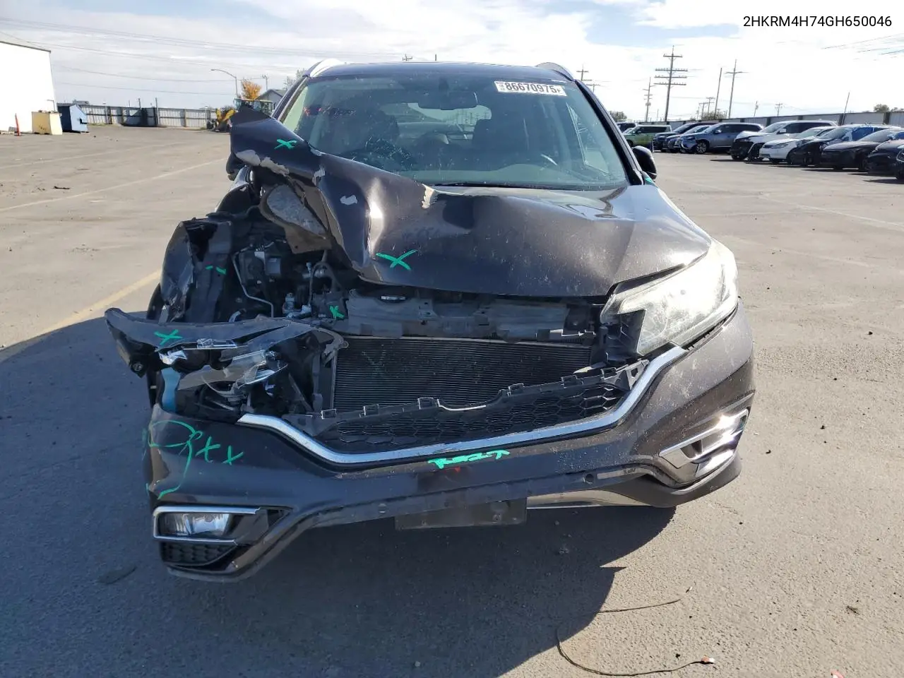 2HKRM4H74GH650046 2016 Honda Cr-V Exl