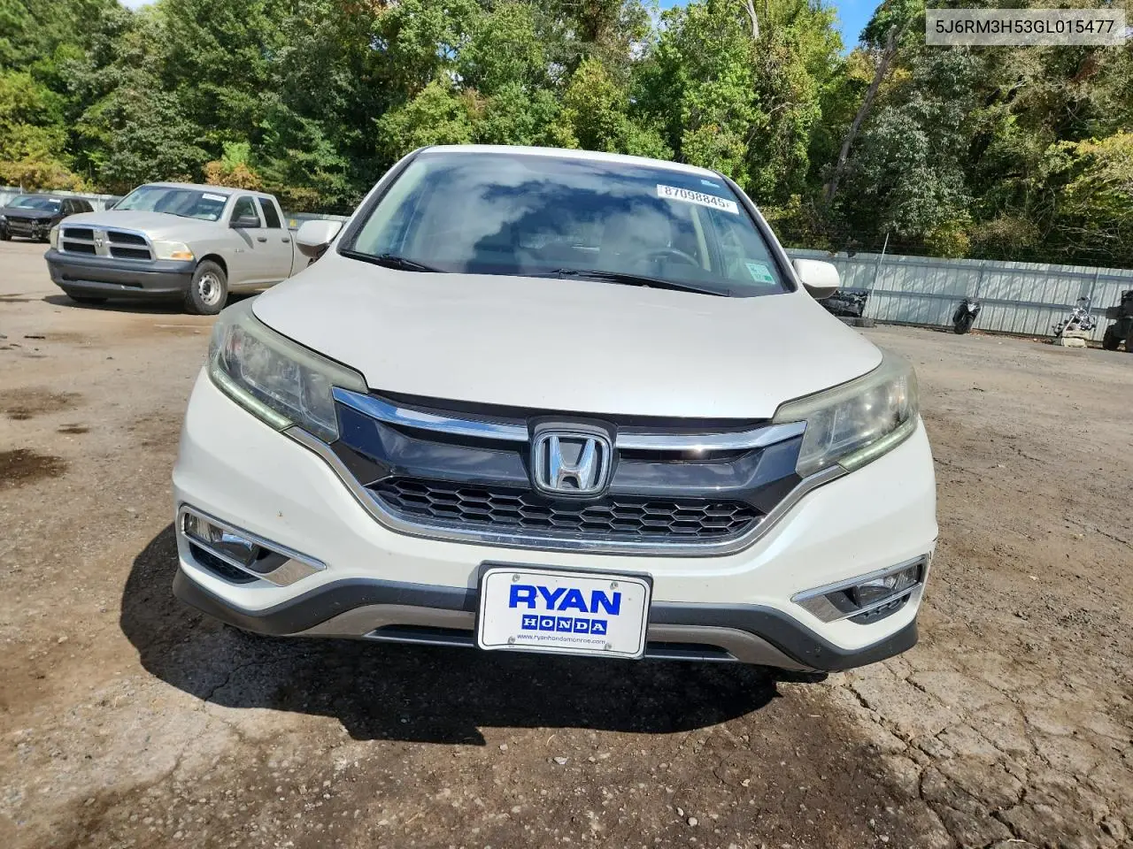 5J6RM3H53GL015477 2016 Honda Cr-V Ex